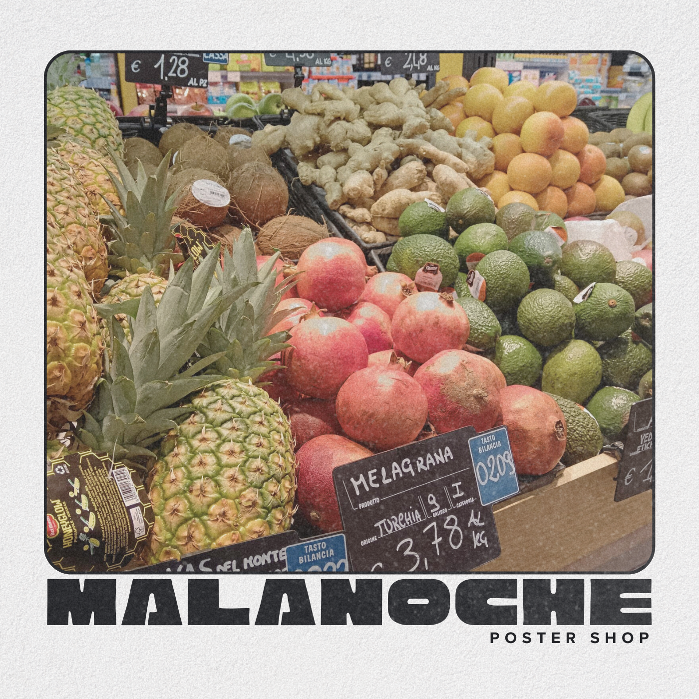 Poster Shop - Malanoche