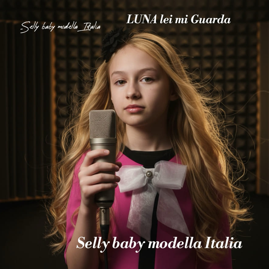 selly baby modella italia - LUNA lei mi guarda